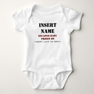 Body J'ai échappé à la prison pour bébés.