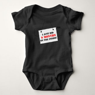 Body J'ai juste fait 9 mois ! Équipement mignon de bébé