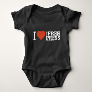 Body J'ai le coeur de la Free Press Baby Bodysuit