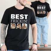 Body J'ai le meilleur Frickin Papa photo collage noir