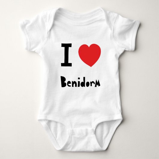 Body J'aime Benidorm (Devant)