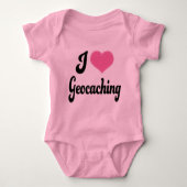 Body J'aime (coeur) Geocaching (Devant)