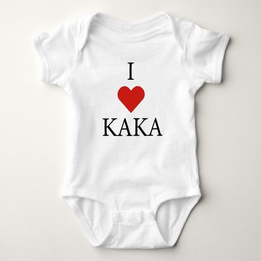 Body J'AIME KAKA Baby Bodysuit (Devant)