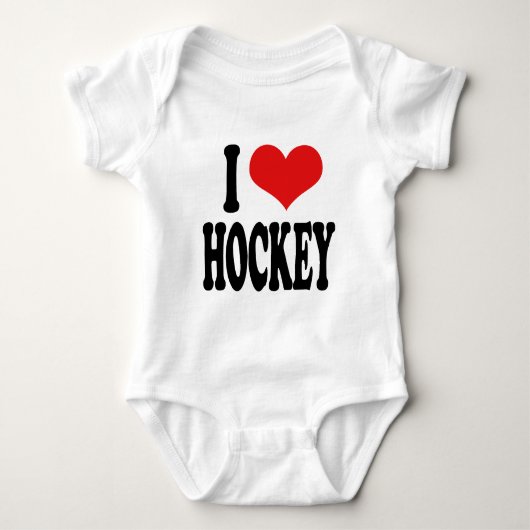 Body J'aime l'hockey (Devant)