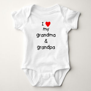 Body J'aime ma grand-maman et grand-papa
