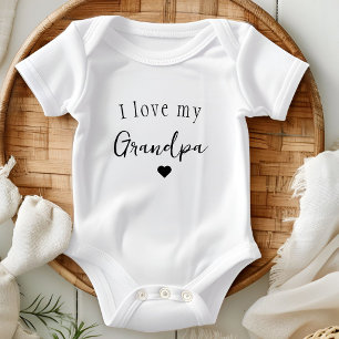 Body J'Aime Ma Grossesse Grand-Père Faire-part