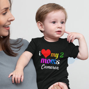 Body J'Aime Mes Deux Moms Gay pride