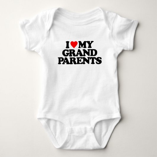 BODY J'AIME MES GRANDS-PARENTS (Devant)