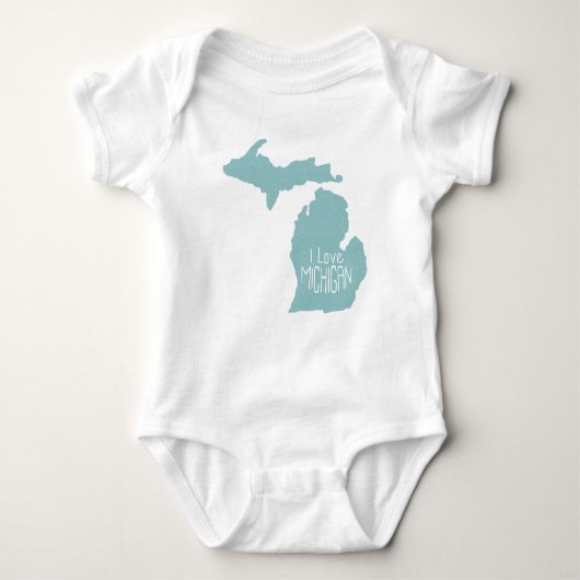 Body J'aime Michigan Blue Grey (Devant)