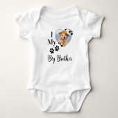 Body J'aime mon Amoureux des chiens Big Brother Photo p (Devant)