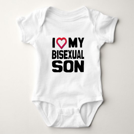 BODY J'AIME MON FILS BISEXUEL (Devant)