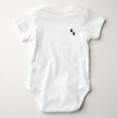 Body J'aime mon grand frère Beagle chien pour bébé (Dos)