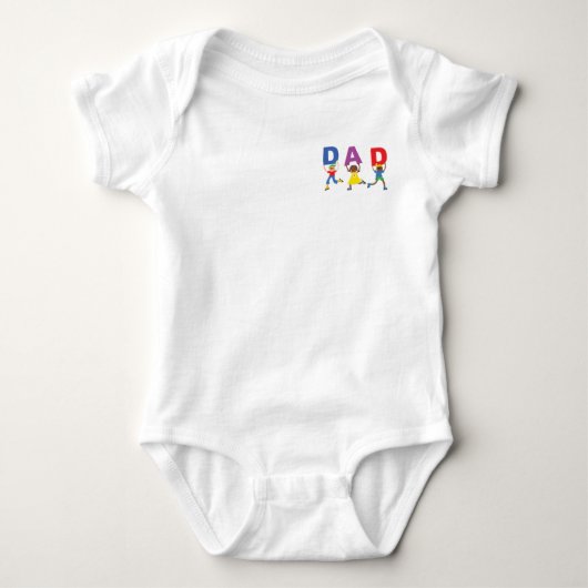 Body J'aime mon papa - Bébé Jersey (Devant)