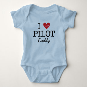 Body J'aime mon papa pilote