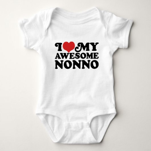 Body J'Aime Mon Super Nonno (Devant)
