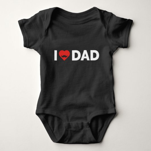 Body J'aime Papa (Devant)