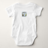 Body Jalon de bébé de 2 mois (Dos)