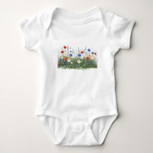 Body Jardin botanique de prairie fleurie de fleurs sauv