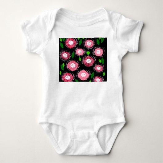 Body Jardin de fleurs scandinave (Devant)