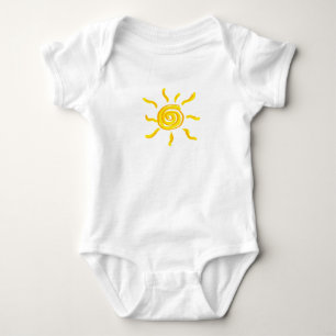 Body Jardin d'été Sunshine Orange et Jaune -