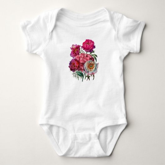 Body Jardin fleuri romantique (Devant)