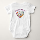Body Jardin Violet en Fleur (Dos)