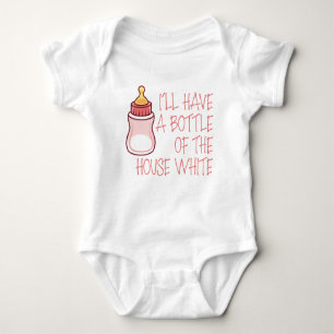 Body J'aurai une bouteille de la maison White Infant Gi