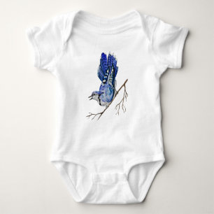 Body Jay bleu d'oiseau de la forêt