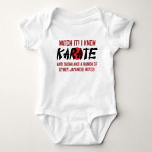 Body Je connais le karaté ! Et les sushi et d'autres mo