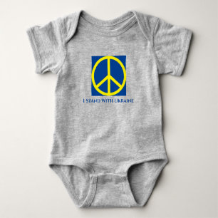 Body Je Me Trouve Avec Ukraine Baby Bodysuit T-Shirt
