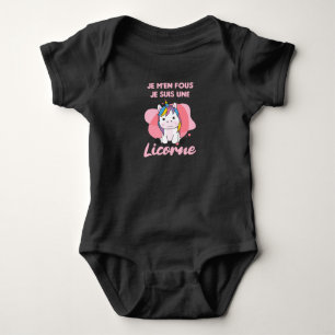 Body Je M'en Fous Je Suis Une Licorne - Douce Licorne