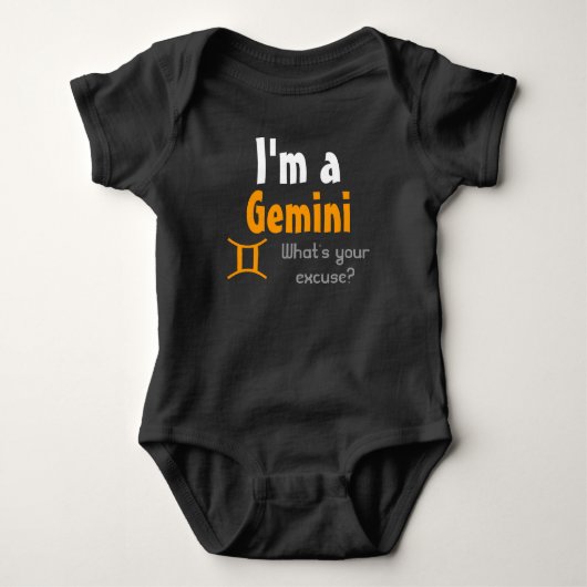 Body Je m'excuse à Gemini What's Your ? (Devant)