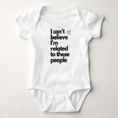 Body Je n'arrive pas à croire que je sois apparenté à c (Devant)