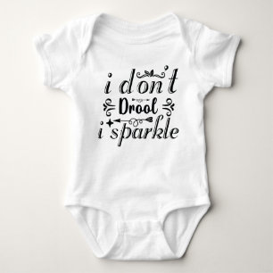 Body "je ne bave pas i sparkle" drôle de costume de béb