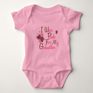 Body Je porte le rose pour mon tee - shirt de CANCER DU