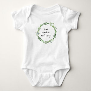 Body Je suis fait dans l'image du costume de bébé de