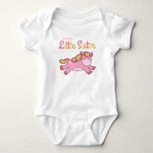 Body Je suis La Petite Soeur - Pony Rose mignon