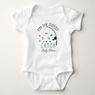 Body Je suis la plus mignonne prise - Canne à pêche mig