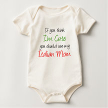 Je suis mignonne maman italienne