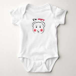 Body Je suis ours en colère – Conception d'humeur minim