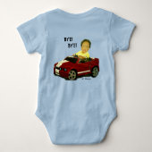 Body Je suis prêt à rouler ! Bodysuit (Dos)