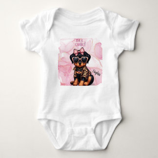 Body Je suis un Cutie-Puppy Baby Bodysuit - Arrière - p