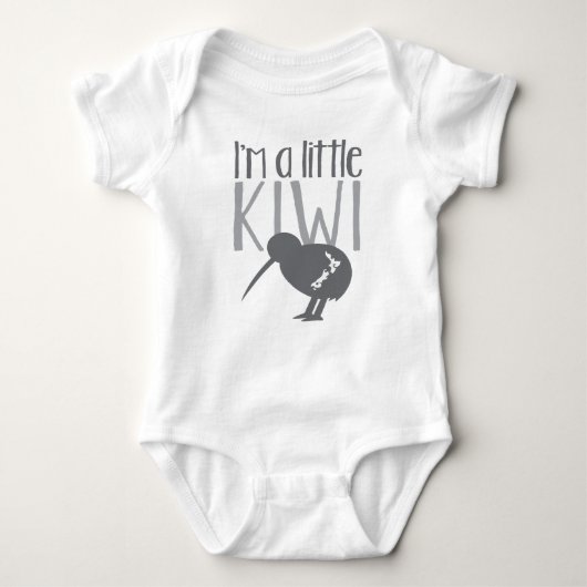 Body Je suis un petit kiwi avec mignon oiseau néo-zélan (Devant)