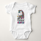 Body Je suis une licorne magique bébé bodysuit (Devant)