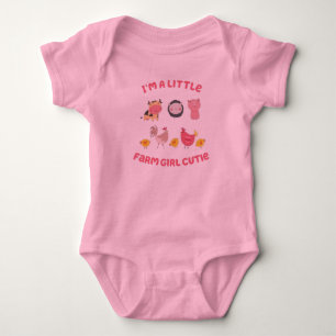 Body Je suis une petite fille de ferme Cutie Infant une