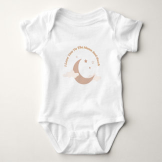 Body Je T'Aime À La Lune Et Au Dos Bodysuit Bébé