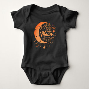 Body Je T'Aime À La Lune Et Au Retour - Mignonne Nouvea