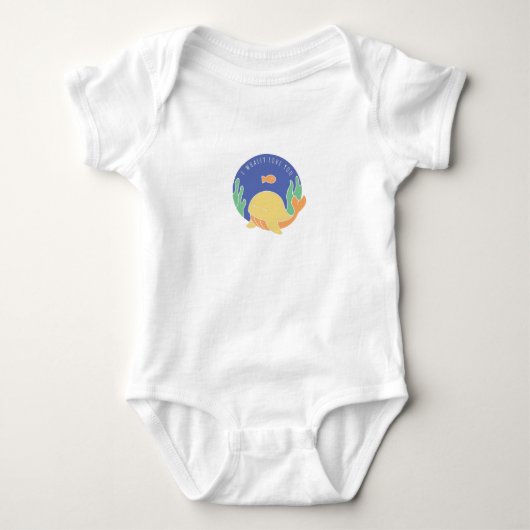 Body Je T'Aime Bébé Baleine (Devant)