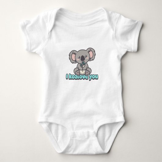 Body Je t'aime, bébé Koala (Devant)