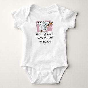 Body Je veux être un chef comme mon T-shirt de bébé 